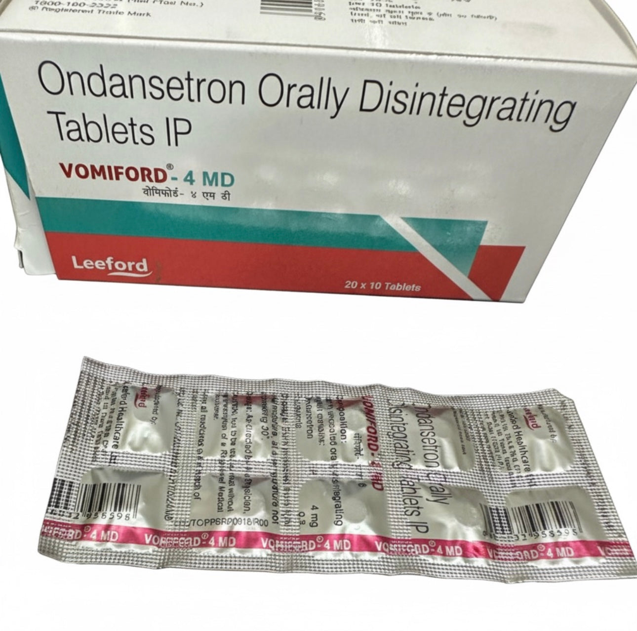 Vomiford 4 MD ( Box of 20 Strips)